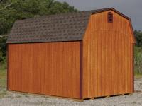 10x14 Custom Madison Series Dutch Barn With Rustic Cedar Siding